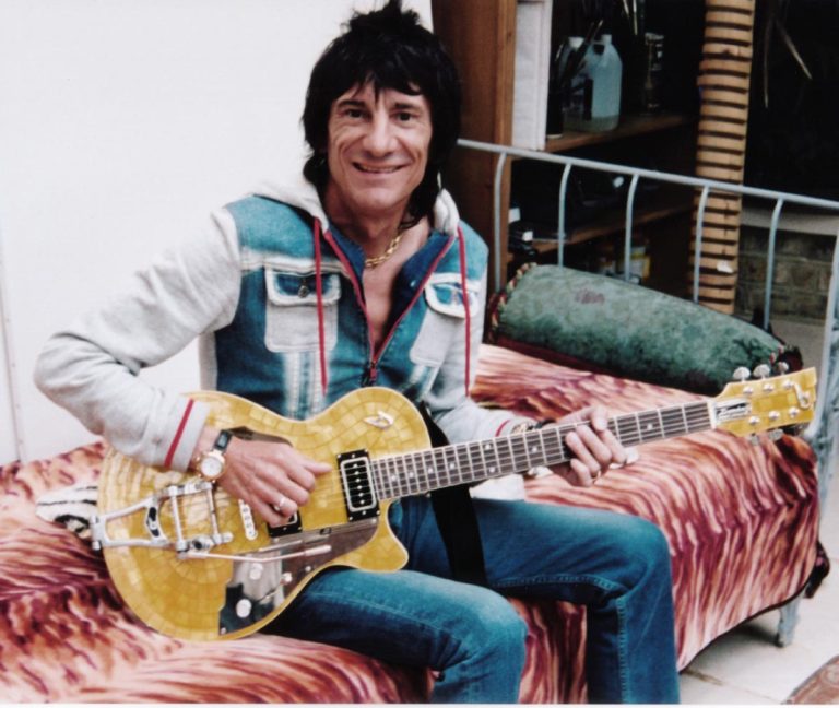 Ron Wood mit Düsenberg
