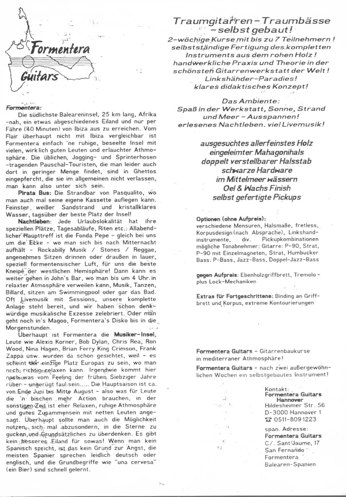 Formentera Flyer