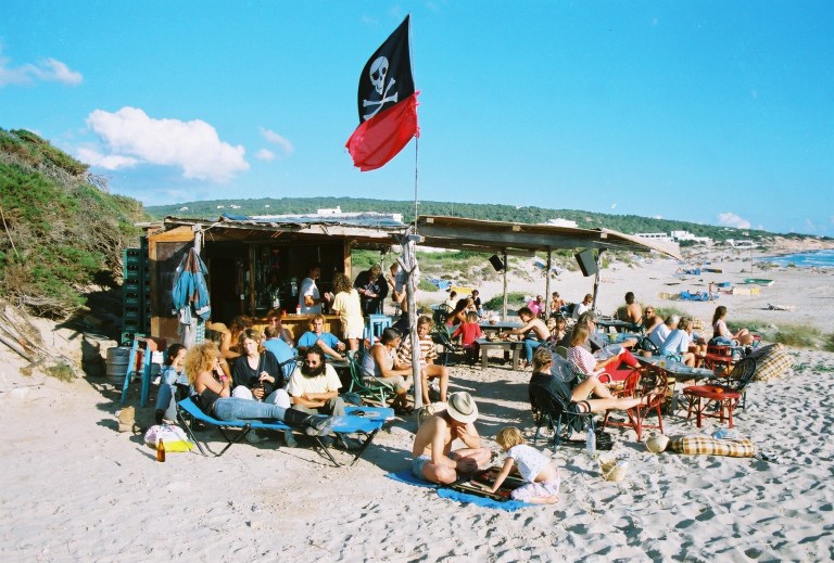 Jam am Strand