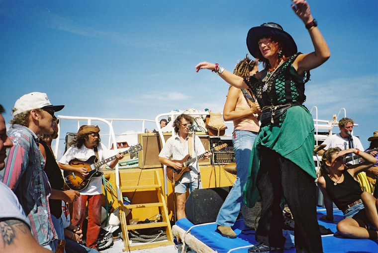 Jam auf dem Boot