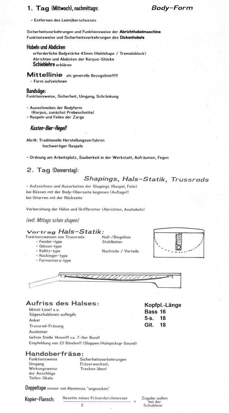 Kursbeschreibung